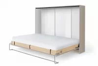 Sklápěcí postel horizontální 140x200 Basic New Elegance - congo / kašmír Polkotapczan horizontální Basic 140x200 - congo / kašmír