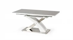 Rozkladací jedálenský stôl Sandor 2 - sivá - 160-220x90 cm Rozkladací stôl Sandor 2 - popolavá