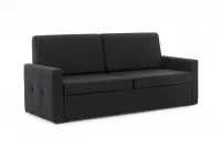 Pohovka ke sklápěcí posteli Elegantia 160 cm - Austin 21 Black Pohovka do polkotapczanu 160 cm Elegantia