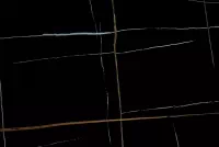 Rozkladací stôl Elunari 160-240x90 cm - mramor azario black / čierny mat Stôl rozkladany Elunari 160-240x90 cm - mramor azario black / Čierny mat