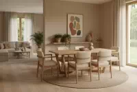 Rozkladací jedálenský stôl Salvio 160-250x90 cm drevený - prírodný dub Stôl rozkladany Salvio 160-250x90 cm Drevené - Dub prírodné