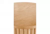 Okrúhly konferenčný stolík Tamis 80 cm - prírodný Stolík kawowy okragly Tamis 80 cm - prírodné