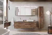 Komplet koupelnového nábytku Santa Fe Oak II - Dub santa fe vintage moderní Nábytek lazienkowe santa fe oak 