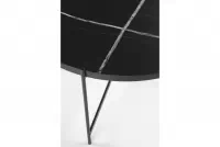 Súprava konferenčných stolíkov Mensa - čierny mramor Komplet Stolíkow kawowych Mensa - Čierny mramor