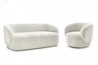 Čalouněný set Finezal - pohovka 2místná + křeslo Komplet čalouněná Pohovka Finezal 2-os + Křeslo