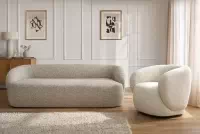 Oddychová súprava Finezal: pohovka 3-miestna + kreslo Komplet odpočinkové Pohovka Finezal 3-os + Kreslo 